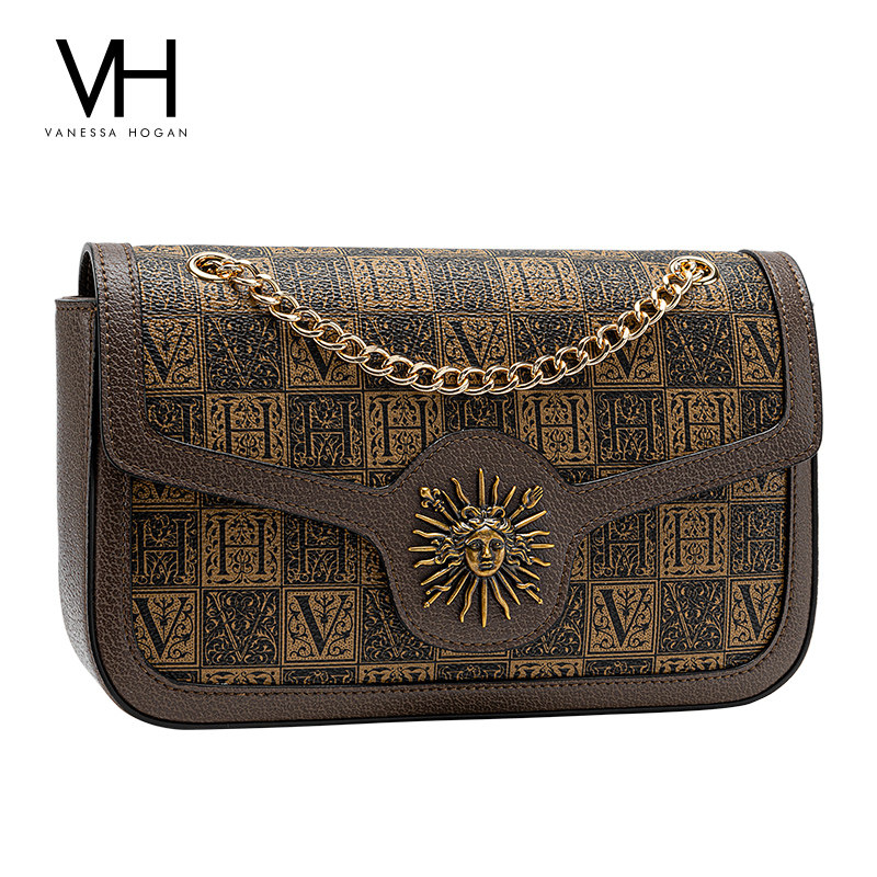 vh 2021新款秋冬复古太阳神单肩包 vanessahogan女士包袋