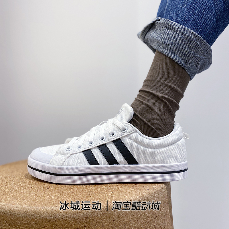 特惠 阿迪达斯NEO男女板鞋帆布透气运动低帮休闲鞋EE9745 - 图1