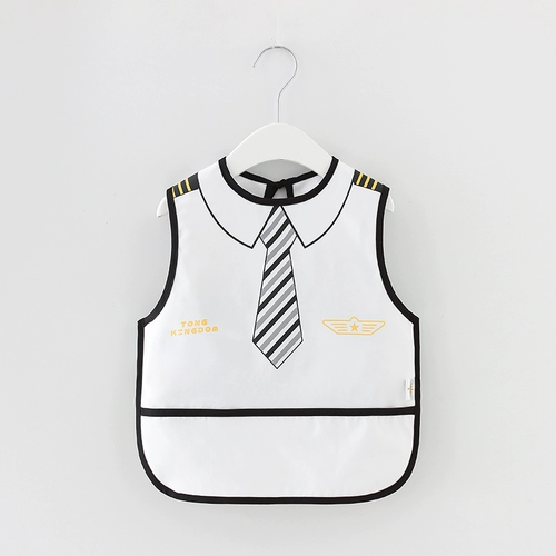 Детский летний фартук, тонкая детская водонепроницаемая юбка, майка топ без рукавов, нагрудник, анти-грязь, сзади на завязках