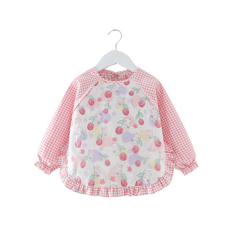 Anti-dirty cotton children's bibs pure cotton