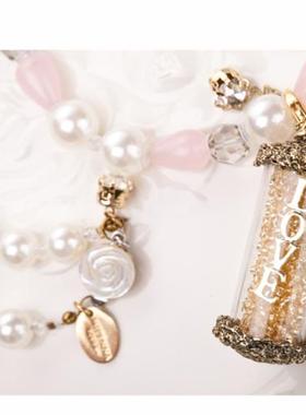 梦幻少女多彩毛衣长项链礼盒套装