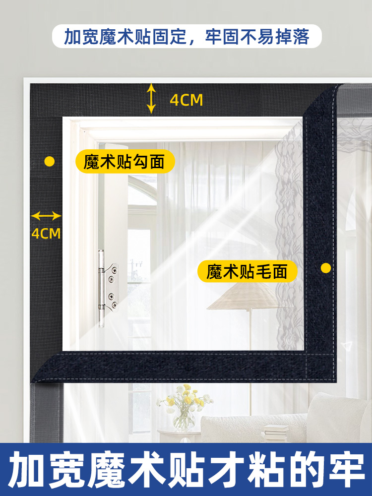 透明空调门帘隔断防走冷冬季保暖防风挡风家用厨房防油烟塑料帘子 - 图0