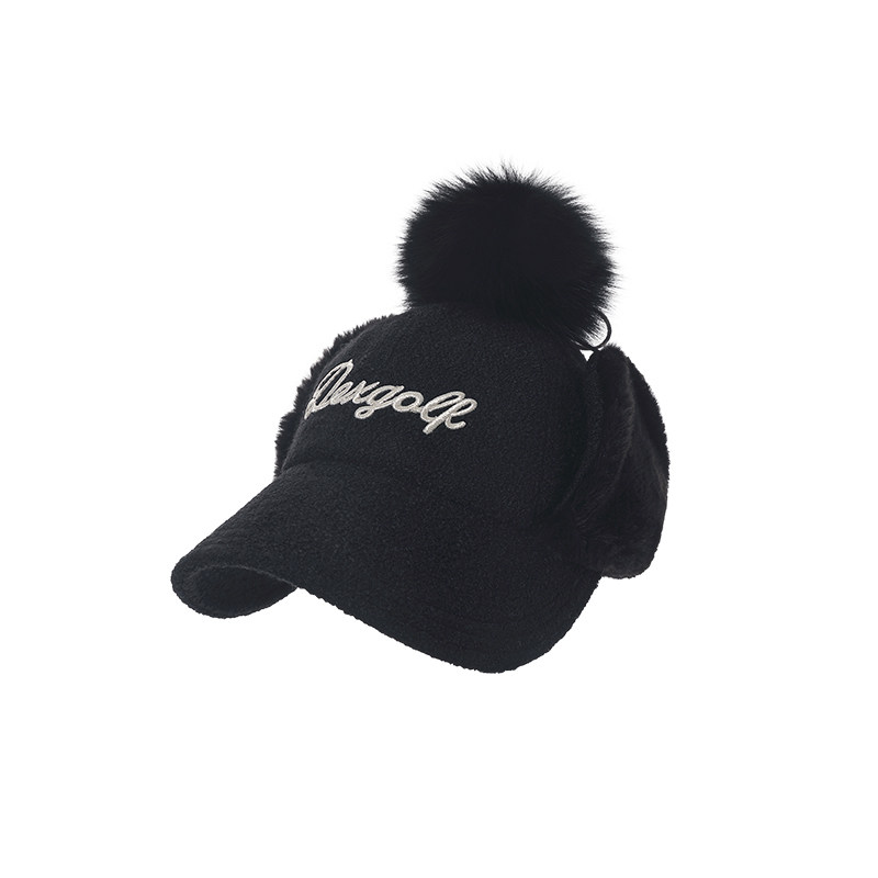 DEXGOLF韩国高尔夫球帽冬季护耳保暖防寒棒球帽户外运动鸭舌帽,淘宝优惠券,粉丝福利购,淘宝优惠卷