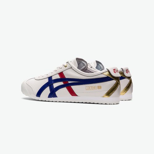 [经典]Onitsuka Tiger鬼塚虎MEXICO 66™男女复古烫金秋季小白鞋 - 图3