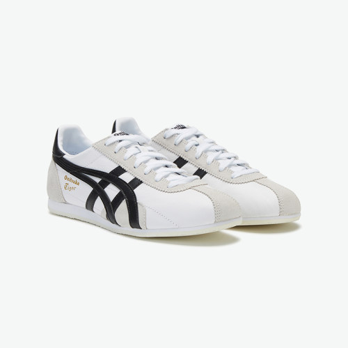 Onitsuka Tiger鬼塚虎RUNSPARK男女情侣款夏季复古休闲跑鞋小白鞋 - 图0