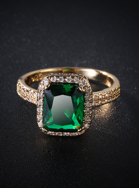 男女通用合金日韩镀14K戒指