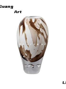 大广 客厅茶几花艺摆件组合奢华高级感2026年新款样板间茶几搭配