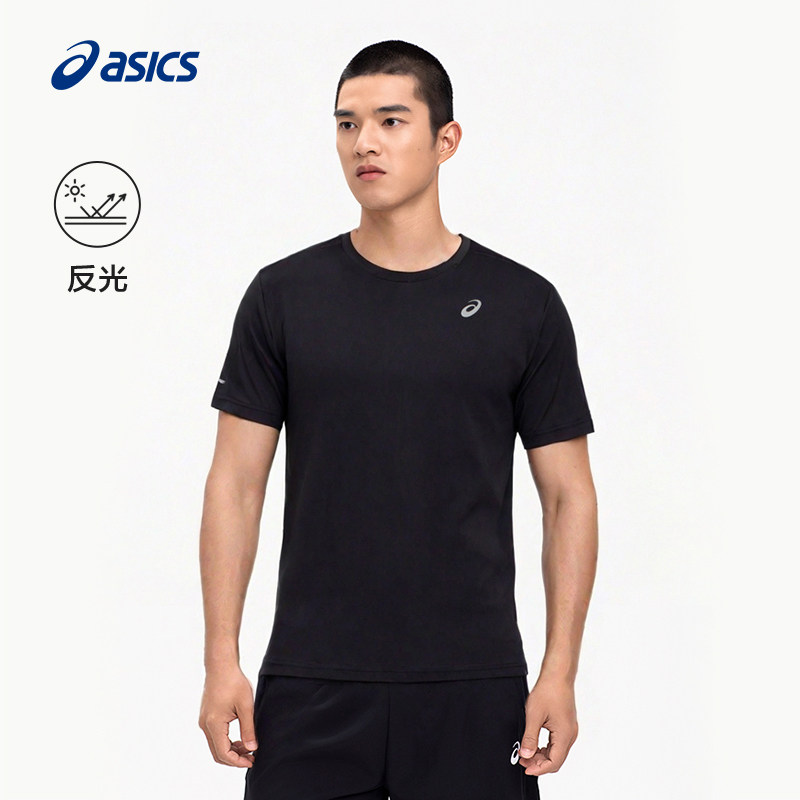 ASICS亚瑟士官方正品夏季运动T恤男套头针织圆领,淘宝优惠券,粉丝福利购,淘宝优惠卷