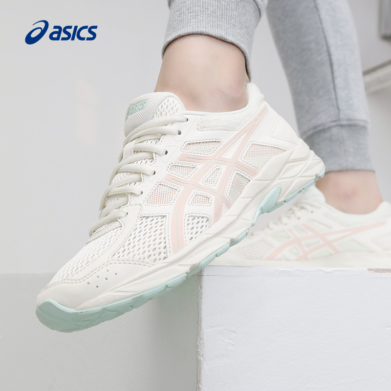 【爆款】ASICS亚瑟士官方正品GEL-CONTEND 4女跑步运动缓冲跑鞋 - 图1