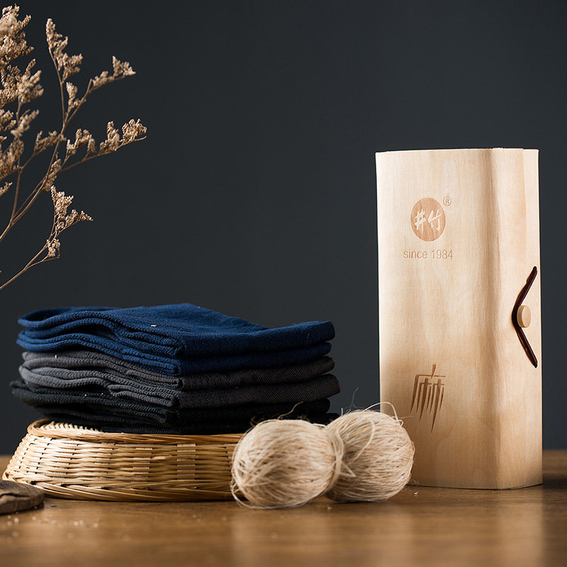 井竹苎麻春夏休闲商务防臭中筒袜 井竹短袜/打底袜/丝袜/美腿袜