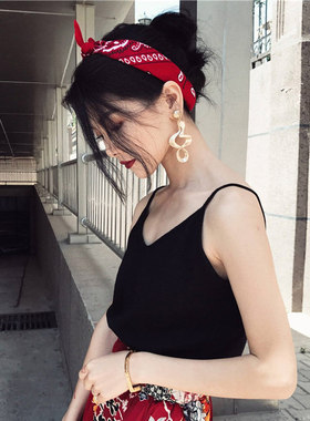 chic百搭街舞复古男女小清新头巾