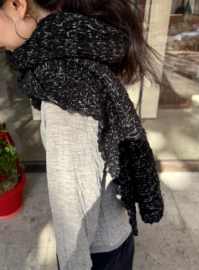 EPISSAGE 26冬款花色羊毛混纺Konotty Hug色彩围巾