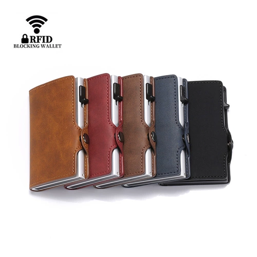 Ретро картхолдер, металлическая защитная сумка, анти-кража