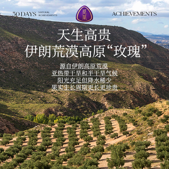 觅菓伊朗玫瑰无花果干A+338g休闲果干零食富含女性天然黄酮送礼