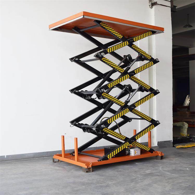 固定剪叉式升降机电动液压升降平台仓库仓房货物提升机,淘宝优惠券,粉丝福利购,淘宝优惠卷