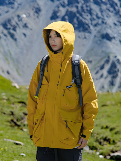 Japanese outdoor windproof waterproof jacket men and women