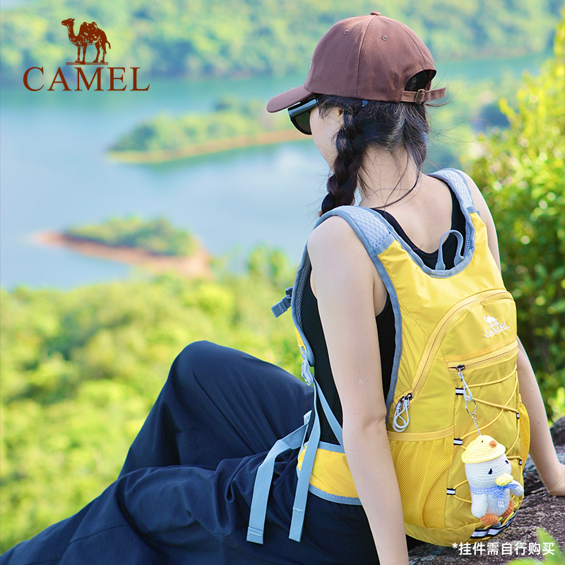 【晨风】骆驼户外骑行徒步登山包旅游旅行轻便爬山背包运动双肩包