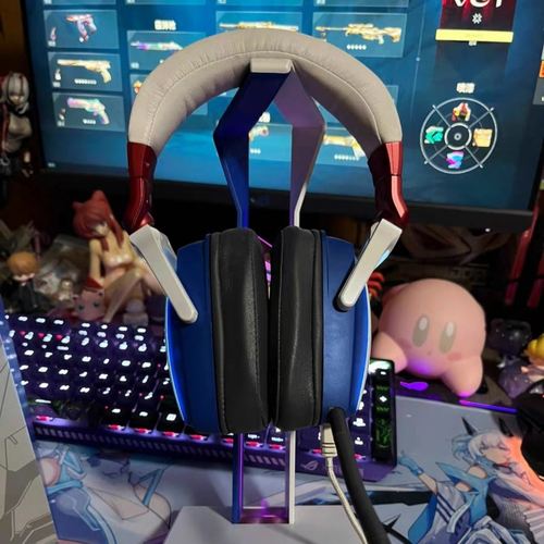 ROG玩家国度棱镜S有线头戴式独角兽高达联名限定款有线RGB耳机麦 - 图3