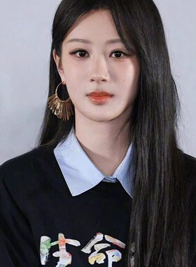 杨紫同款金色流苏耳圈女复古夸张