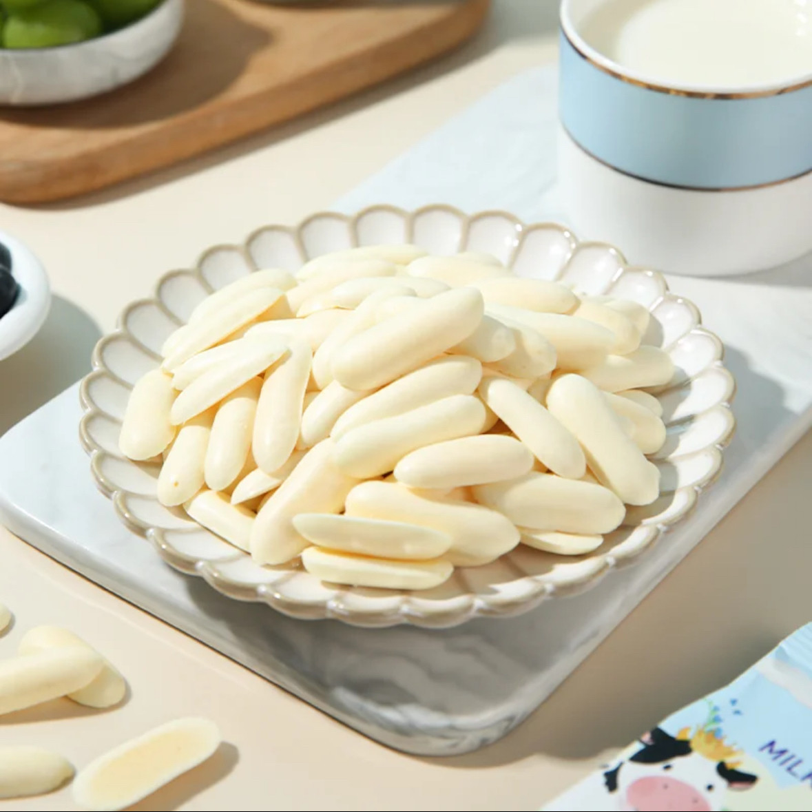 麦德龙会员超市代购高蛋白高钙奶片干制品麦臻选A2β酪蛋白鲜乳条