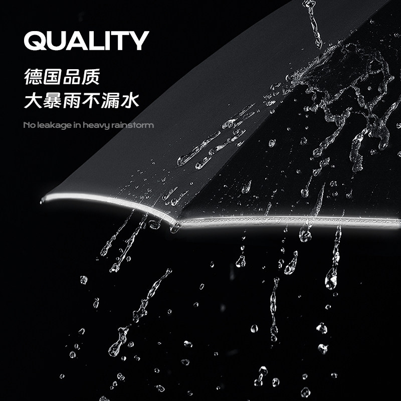 雨伞加大加厚加固自动伞男士长柄大号双人伞暴雨专用结实大抗风伞