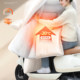 Milk Velvet PU Shark Skin Electric Vehicle Windshield Quilt Winter