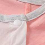 Летние нарукавники, летний тонкий хлопковый мультяшный комплект, детские шорты подходит для мужчин и женщин для девочек, короткий рукав