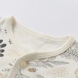 Детский лонгслив для новорожденных, осенние нарукавники, осенний мультяшный комплект