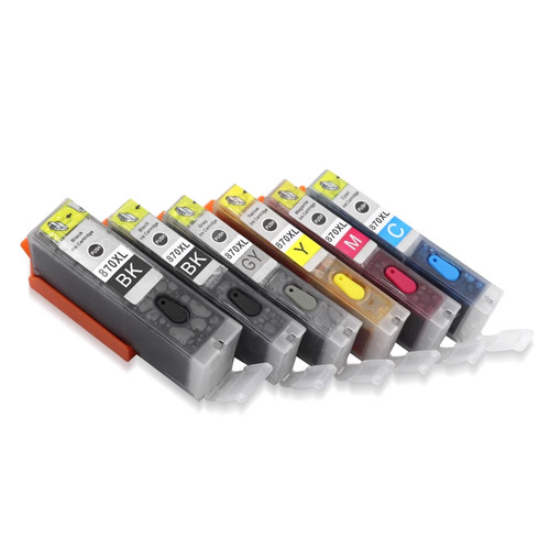 雄彩适用佳能PGI-870XL 871XL填充墨盒Canon Pixma MG7780 MG5780 TS8080 TS5080 TS9080 MG7720打印机墨水盒 - 图3