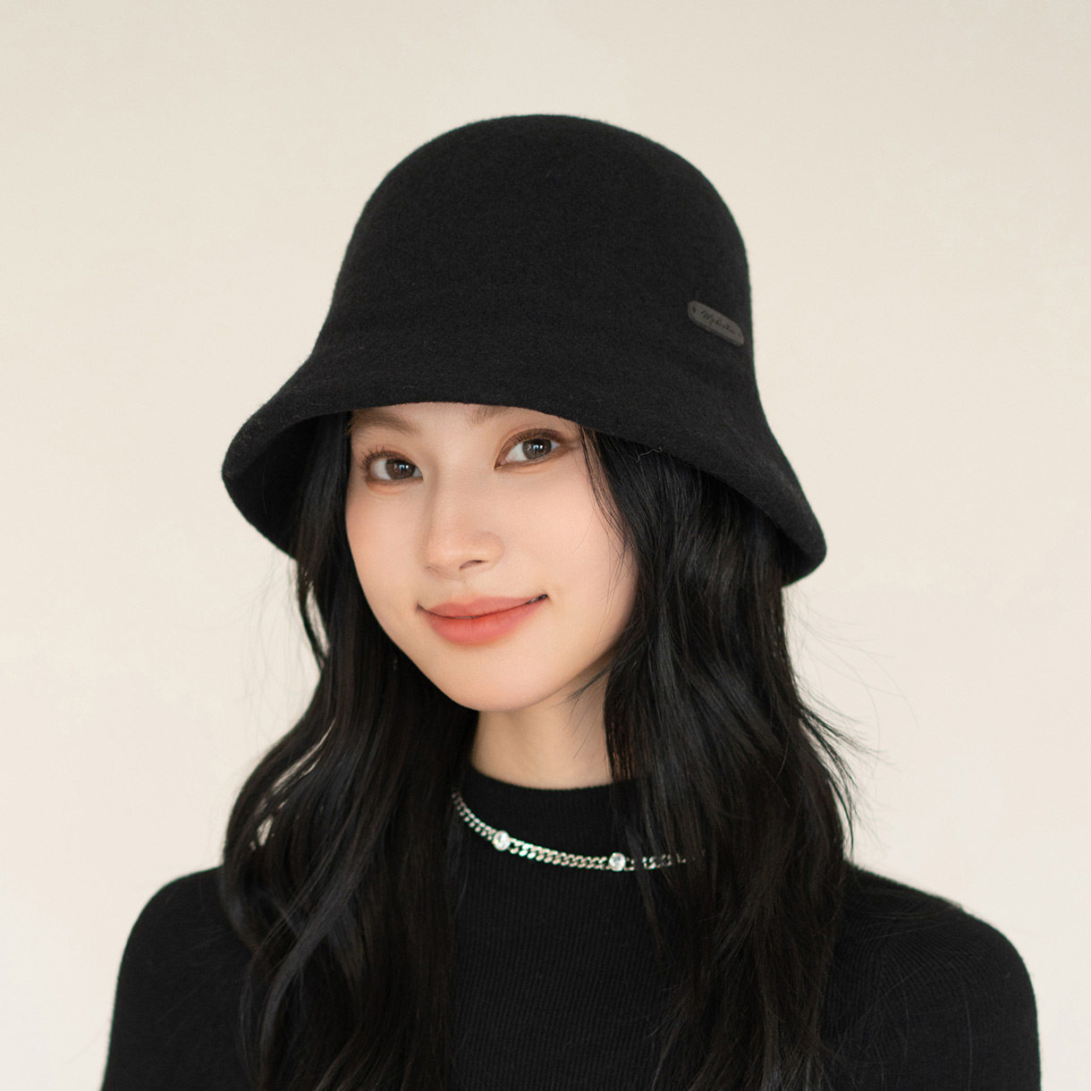 疯帽子 100纯羊毛渔夫帽女 简约静奢通勤纯色百搭盆帽子2026年新,淘宝优惠券,粉丝福利购,淘宝优惠卷