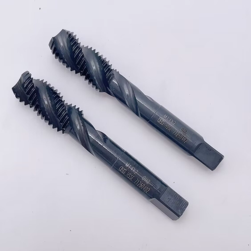 日本进口OSG钢铁用黑色螺旋丝锥EX-H-SFT M14M16X2X1.5X1盲孔丝攻 - 图2