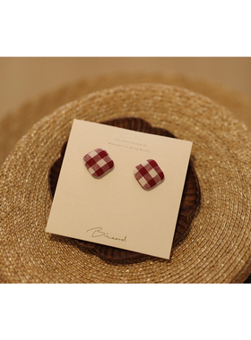 防过敏简约文艺风小众设计感耳钉