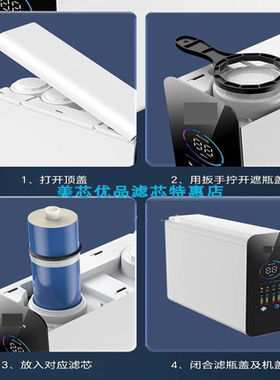 适配凯奇史密斯T21-600G/T21-800G净水器通用兼容滤芯4级滤芯
