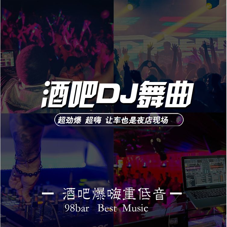 酒吧dj慢摇超重低音劲爆抖音歌曲合集舞曲汽车音乐光盘车载cd碟片 - 图0