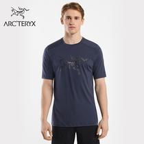 ARCTERYX originalbird IONIA MERINO WOOL LOGO light weight breathable man short sleeve T-shirt