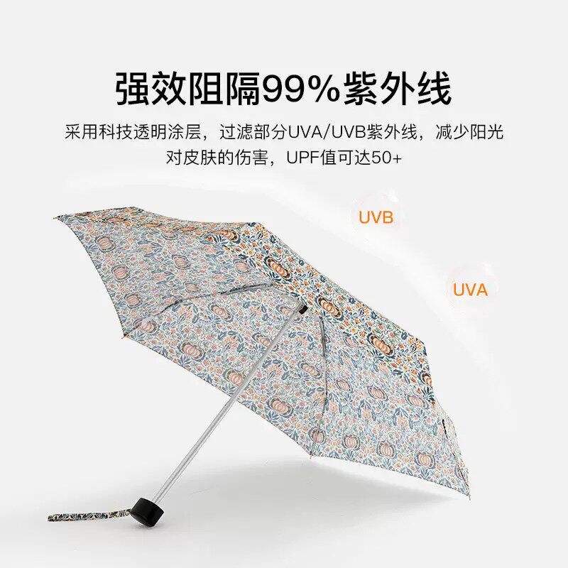 fulton英国王室富尔顿太阳伞遮阳雨伞女晴雨两用防晒防紫外线便携