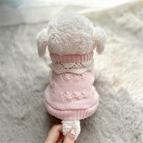 小狗狗衣服秋冬款宠物小猫咪冬季保暖柯基比熊泰迪幼犬幼猫小型犬 - 图3