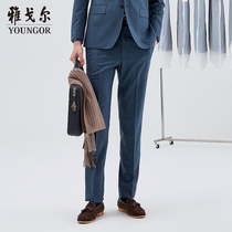 (Mall same section) Jagal mens Western pants new official business casual work wear long pants male S3726