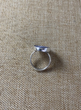 女士 青花瓷戒指 老瓷片 925银 手工饰品 简约流行 古瓷首饰 新品