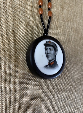 红色收藏 人物吊坠 小叶紫檀挂件 饰品配饰 首饰