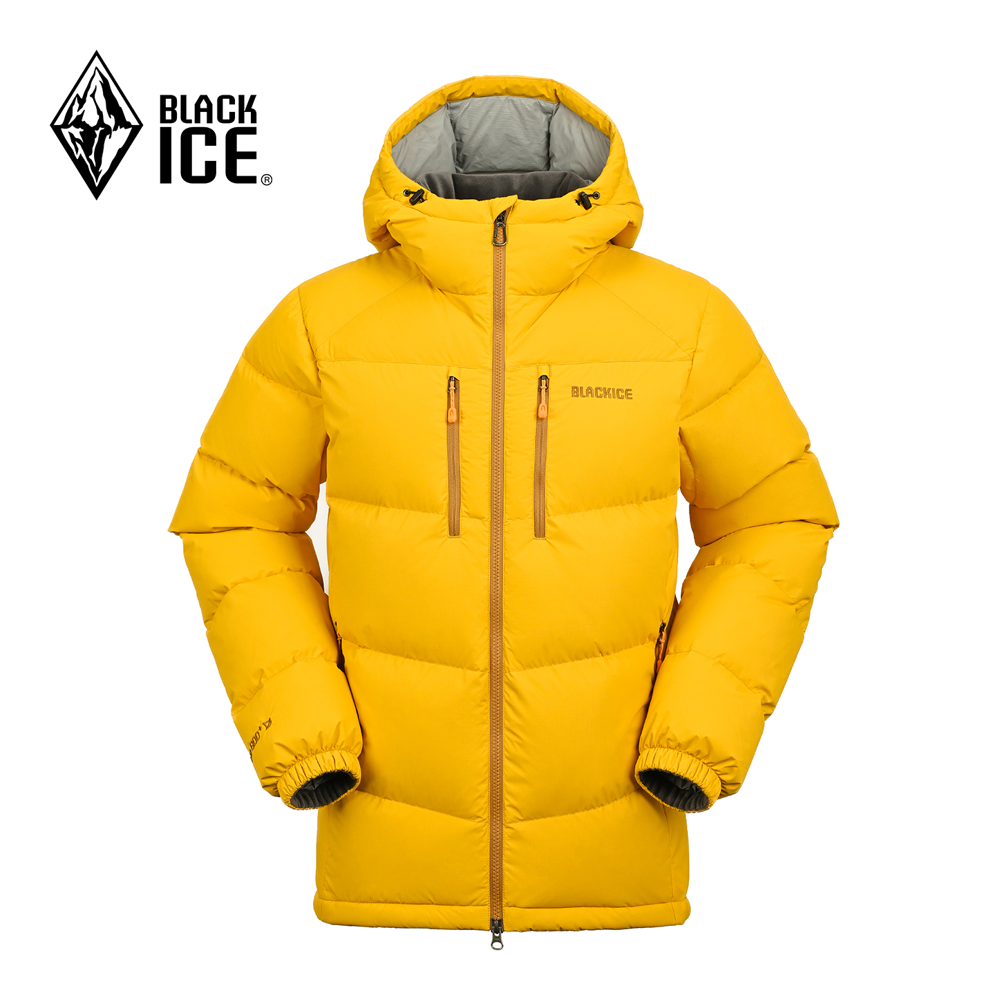 25款黑冰羽绒服F8528加厚冬季保暖羽绒衣拒水鹅绒800蓬极寒防水 - 图2