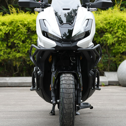 适用本田ADV350铝合金踏板护杠摩托车SDH350T-A保险杠改装防摔杠 - 图1