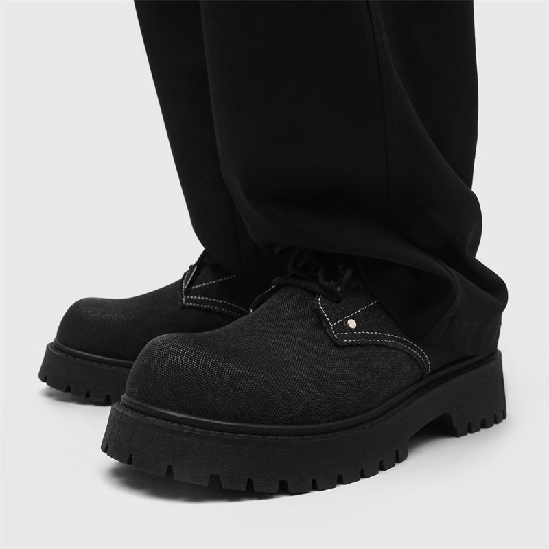 香港潮牌外贸46大头德比鞋男款厚底增高英伦复古工装皮鞋新款低帮,淘宝优惠券,粉丝福利购,淘宝优惠卷