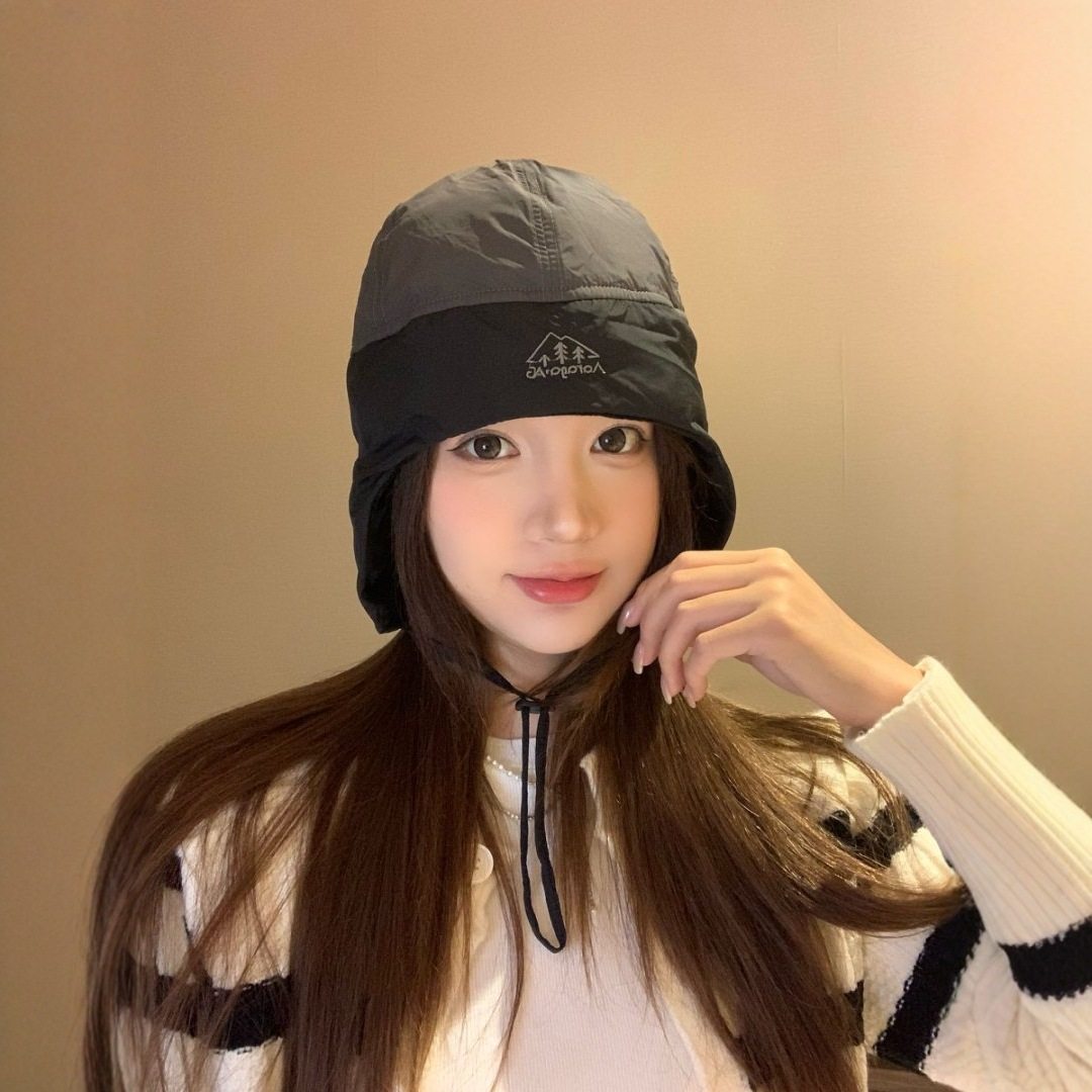 香港潮牌 25年秋冬新款雷锋帽护耳帽子户外骑行可戴头盔防寒滑雪,淘宝优惠券,粉丝福利购,淘宝优惠卷