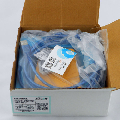 进口USB脚踏开关凯昆医用防水IP68采集卡脚踏板B超3米线HRF-M5-U - 图3