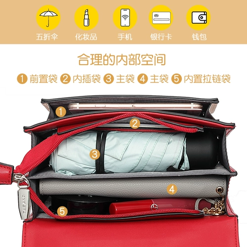 Демисезонная сумка на одно плечо, портативная цепь, модная барсетка, коллекция 2021, в корейском стиле