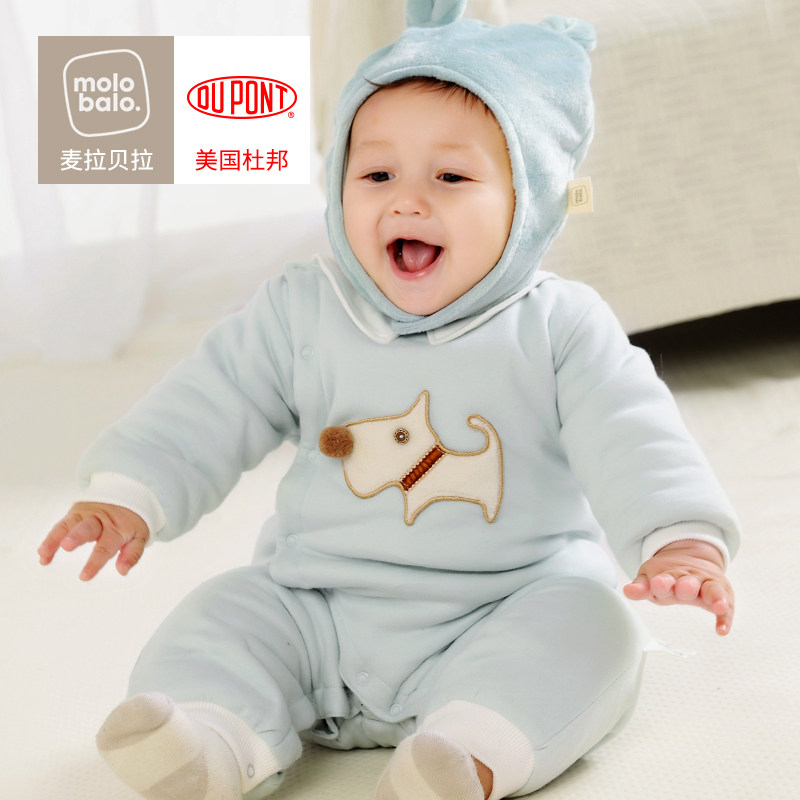  爱笔笔母婴连身衣/爬服/哈衣