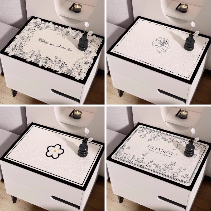 床头柜垫轻奢高级感防水防油免洗台面防脏防尘盖布台面保护桌垫子,淘宝优惠券,粉丝福利购,淘宝优惠卷