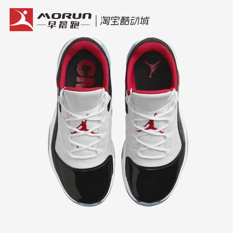 Air Jordan 11 CMFT Low AJ11 黑红 低帮运动篮球鞋男 DO0613-160 - 图2