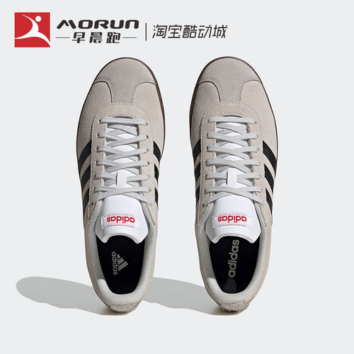 Adidas/阿迪达斯 VL Court 复古T头鞋经典低帮德训板鞋 HQ1802 - 图2